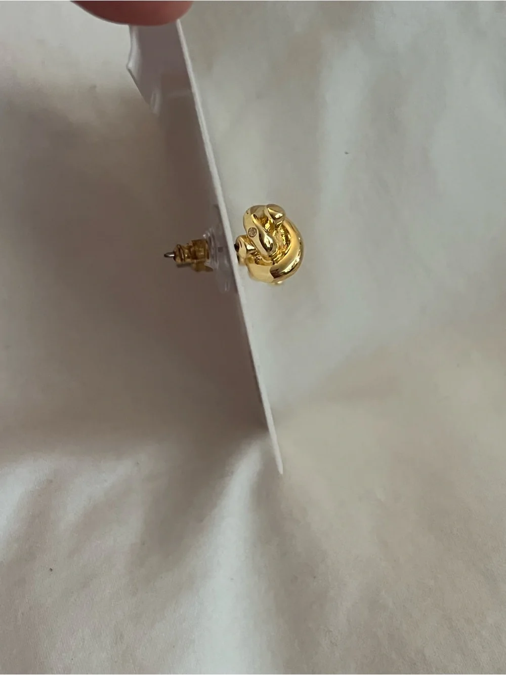 Kate Spade Gold Knot Stud Earrings